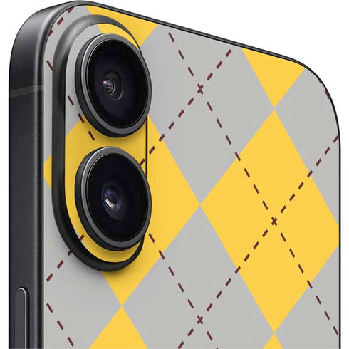 Wizarding World Harry Potter Hufflepuff Crest iPhone 16 Plus Skin